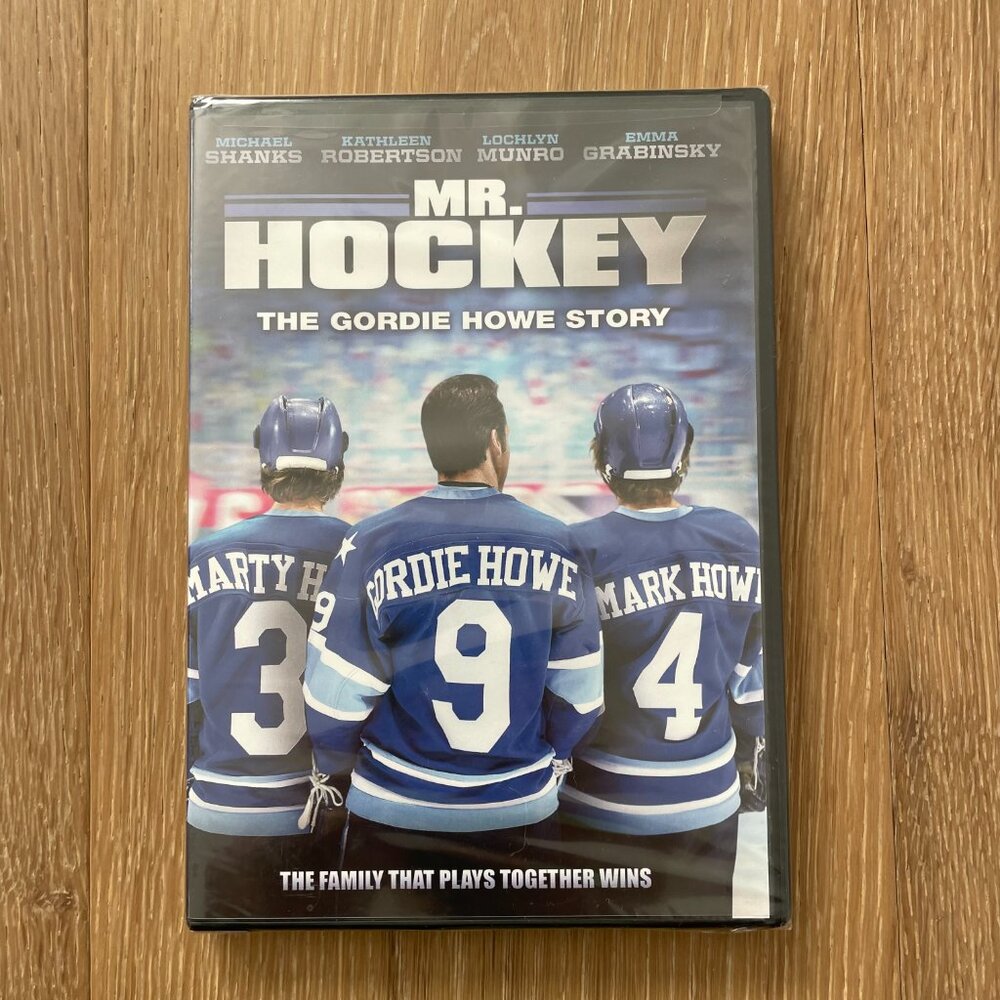 Mr. Hockey The Gordie Howe Story DVD Movie 2013 NEW Hallmark Channel